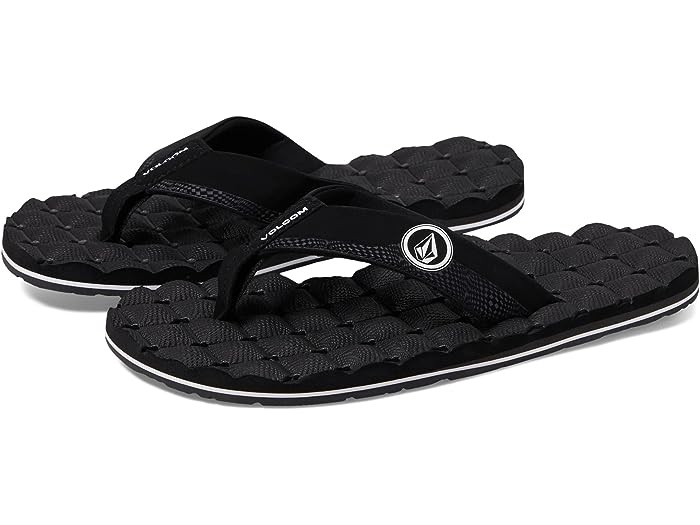 (取寄) ボルコム メンズ リクライナー サンダル Volcom men Volcom Recliner Sandals Black/White