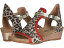 () ʥ ǥ ե Naot women Naot Fiona Cheetah Suede/Kiss Red Leather/Radiant Gold Leather