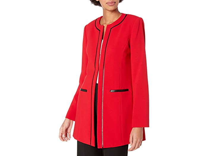 (取寄)カールラガーフェルドウィメンズロングスリーブジャケットKarlLagerfeldParisKarlLagerfeldWomensLongSleeveJacketRuby