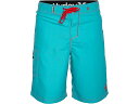(取寄) ハーレー メンズ ワン アンド オンリー ボードショーツ 22 Hurley men One & Only Boardshort 22" Bright Aqua/Hot Red