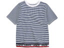 (取寄) リーバイス キッズ リーバイス ガールズ ボクシー ニット T-シャツ Levi's kids Levi's Levi's Girls' Boxy Knit T-Shirt Blue/Taping