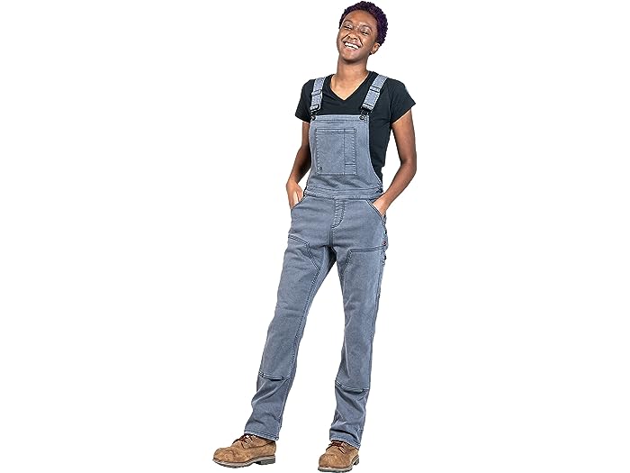 (取寄) ダブテイル ワークウェア レディース フレッシュリー サーマル オーバーオール Dovetail Workwear women Dovetail Workwear Freshley Thermal Overalls Dark Grey Thermal Denim