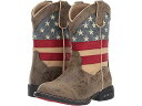 () [p[ LbY LbY pgIbg (gh[/g Lbh) Roper Kids kids Roper Kids Patriot (Toddler/Little Kid) Faux Leather Vamp Stars & Stripes Shaft