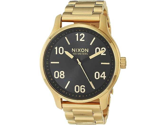 ニクソン 腕時計（メンズ） (取寄) ニクソン メンズ パトロール Nixon men Nixon Patrol Gold/Black