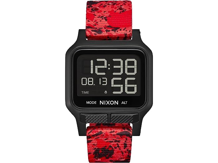 ニクソン 腕時計（メンズ） (取寄) ニクソン メンズ ヒート Nixon men Nixon Heat Black/Red