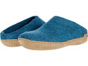 () O[bv E[ Xbv-I U[ AEg\[ Glerups Glerups Wool Slip-On Leather Outsole Petrol