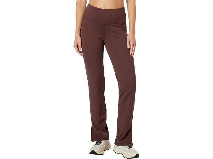 () å ƥ ǥ ϥ  ե쥢  å Jockey Active women Jockey Active High-Waist Rib Flare with Wicking French Roast