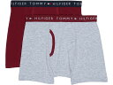 (取寄) トミーヒルフィガー キッズ ボーイズ ソリッド 2-パック ボクサー ブリーフ (リトル キッズ/ビッグ キッズ) Tommy Hilfiger Kids boys Tommy Hilfiger Kids Solid 2-Pack Boxer Briefs (Little Kids/Big Kids) Rogue