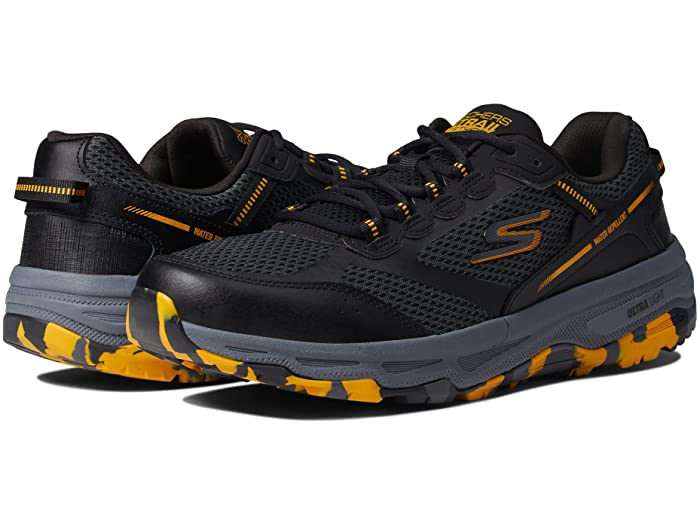 (取寄) スケッチャーズ メンズ ゴー ラン トレイル アルティチュード - マーブル SKECHERS men Go Run Trail Altitude - Marble Black/Yellow