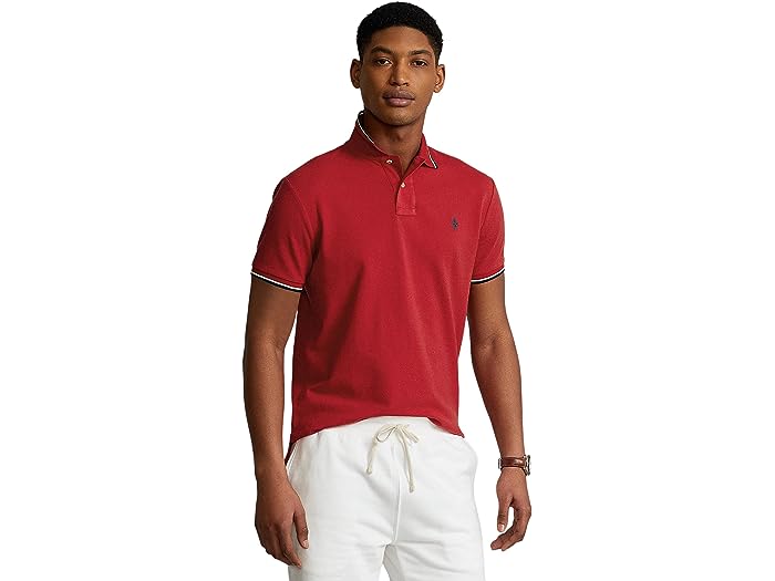 ラルフローレン (取寄) ラルフローレン メンズ クラシック フィット メッシュ ポロ シャツ Polo Ralph Lauren men Polo Ralph Lauren Classic Fit Mesh Polo Shirt RL 2000 Red