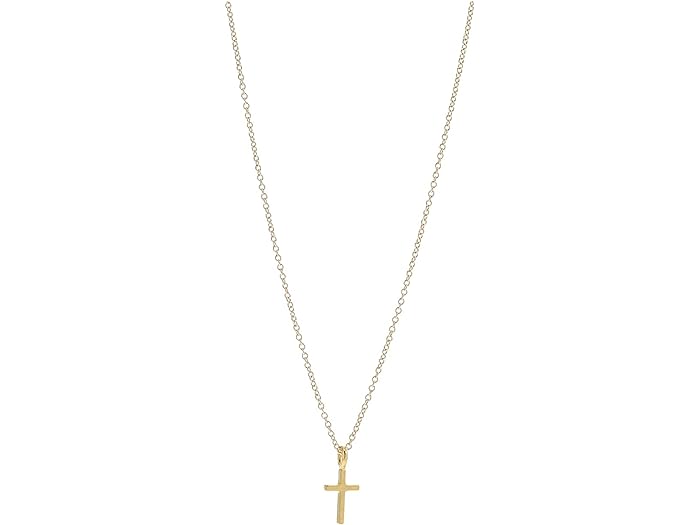 (取寄) ドギャード レディース モダン ユー ゴッタ ハブ フェイス クロス ネックレス Dogeared women Dogeared Modern You Gotta Have Faith Cross Necklace Gold Dipped