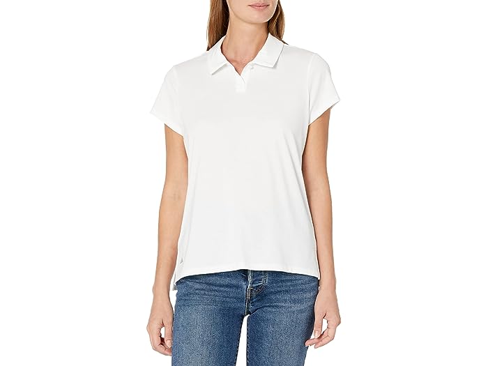 () AfB_X StEFA fB[X S[-gD wU[h |Vc adidas Golf women adidas Golf Go-To Heathered Polo Shirt White Melange