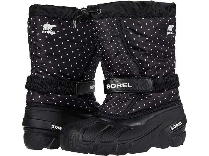 () \ LbY K[Y t[[ vg (g Lbh/rbO Lbh) SOREL Kids girls SOREL Kids Flurry Print (Little Kid/Big Kid) Black