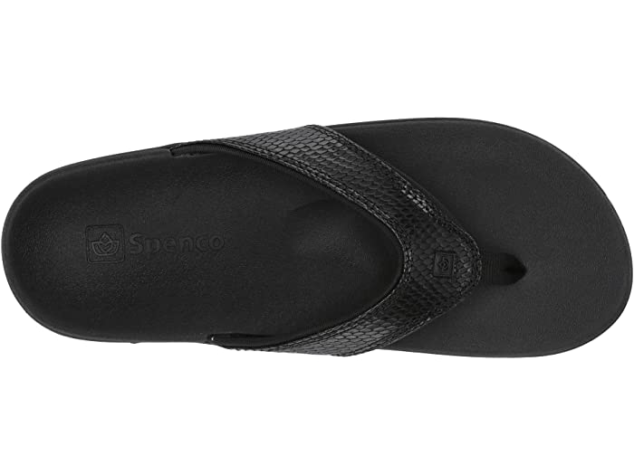 (取寄) スペンコ レディース ユミ 2 スネーク Spenco women Yumi 2 Snake Black