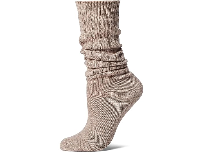 () XL fB[X I[KjbN Rbg JV~A XE` \bNX Skin women Skin Organic Cotton Cashmere Slouch Socks Clay