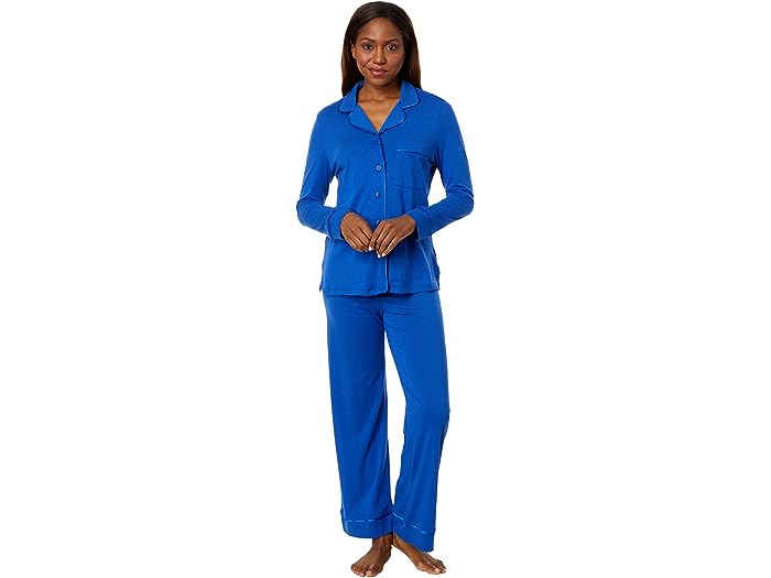 () ٥ ǥ ԥƥ ⡼  ꡼ ȥå ѥ å Pj Cosabella women Cosabella Petite Amore Long Sleeve Top Pants Set PJ Cobalt/Cobalt