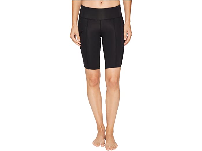 (取寄) ツータイムズユー レディース ミッドライズ コンプレッション ショート 2XU women Mid-Rise Compression Short Black/Dotted Black Logo