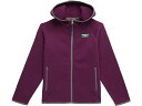 (取寄) エルエルビーン キッズ ビーンズ セーター フリース フーデット (ビッグ キッズ) L.L.Bean kids L.L.Bean Bean's Sweater Fleece Hooded (Big Kids) Plum Grape