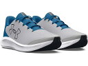 () A_[A[}[ V[Y LbY {[CY `[Wh pV[g 3 rbO S Under Armour Kids boys Under Armour Kids Charged Pursuit 3 Big Logo (Big Kid) Mod Gray/Cosmic Blue/Black