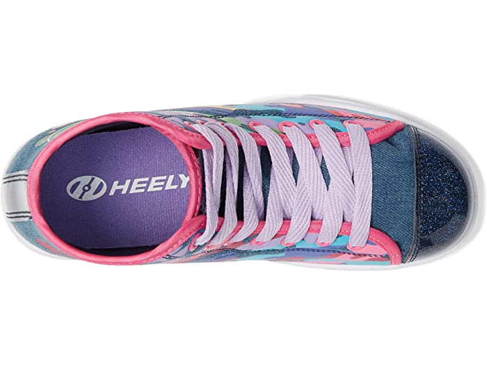 (取寄) ヒーリーズ ガールズ ヴェロッツ (リトル キッド/ビッグ キッズ/アダルト) Heelys girls Heelys Veloz (Little Kid/Big Kid/Adult) Denim/Multi/Rainbow 2