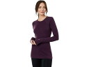 () X}[gE[ fB[X m 250 x[X C[ N[ Smartwool women Smartwool Merino 250 Base Layer Crew Purple Iris Heather