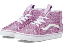 (取寄) バンズ スニーカー キッズ SK8 ハイカット ジップ 大きいサイズ Vans Kids Sk8-Hi Zip Lilac