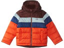 (取寄) エルエルビーン キッズ ビーンズ ダウン ジャケット カラーブロック (リトル キッズ) L.L.Bean kids L.L.Bean Bean's Down Jackets Color-Block (Little Kids) Orange