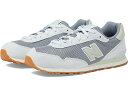 (取寄) ニューバランス キッズ スニーカー ジュニア 子供 靴 ガールズ 515 New Balance Kids 515 (Big Kid) Steel/Silver Moss