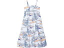 (取寄) ケンゾー キッズ ガールズ ストラップ ドレス オール オーバー プリンテッド ドレス (ビッグ キッズ) Kenzo Kids girls Kenzo Kids Strappy Dress All Over Printed Dress (Big Kids) White