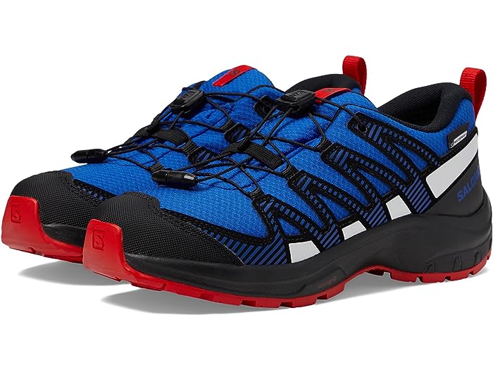 () T LbY LbY CNT v V8 CS Wp (g Lbh/rbO Lbh) Salomon Kids kids Salomon Kids Xa Pro V8 CS WP (Little Kid/Big Kid) Lapis Blue/Black/Fiery Red