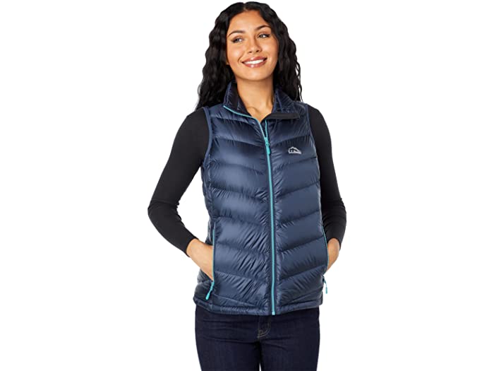 (取寄) エルエルビーン レディース ウルトラライト 850 ダウン ベスト L.L.Bean women Ultralight 850 Down Vest Carbon Navy