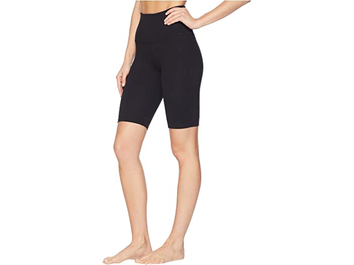 (取寄) ビヨンドヨガ レディース サプレックス ハイ ウェスト バイカー ショーツ Beyond Yoga women Supplex High Waisted Biker Shorts Jet Black