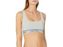 (取寄) カルバンクライン アンダーウェア レディース アスレチック アンライン ブラレット Calvin Klein Underwear women Calvin Klein Underwear Athletic Unlined Bralette Athletic Grey Heather