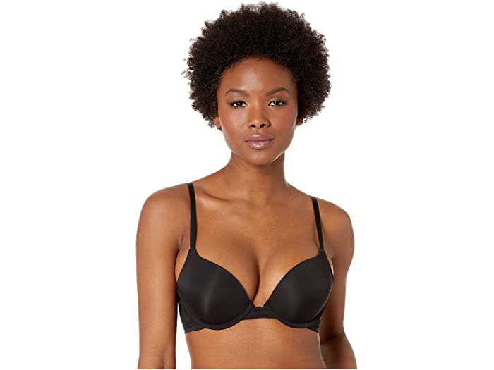 (取寄) オンゴッサマー レディース スリーク ミクロ プッシュ-アップ ブラ G9200 OnGossamer women Sleek Micro Push-Up Bra G9200 Black