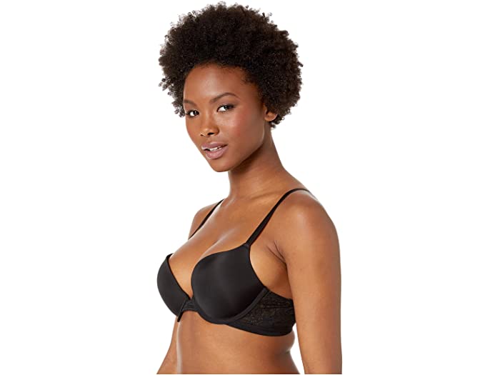 (取寄) オンゴッサマー レディース スリーク ミクロ プッシュ-アップ ブラ G9200 OnGossamer women Sleek Micro Push-Up Bra G9200 Black