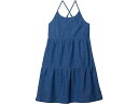 (取寄) ロキシー キッズ ガールズ クール フォア ザ サマー デニム ドレス (リトル キッズ/ビッグ キッズ) Roxy Kids girls Roxy Kids Cool For The Summer Denim Dress (Little Kids/Big Kids) Medium Blue