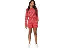 () bhI[hbN fB[X R[W[ XgCv u O X[u N[ Ah y[p[obO V[c Zbg Mod-o-doc women Mod-o-doc Cozy Stripe Rib Long Sleeve Crew and Paperbag Shorts Set Red