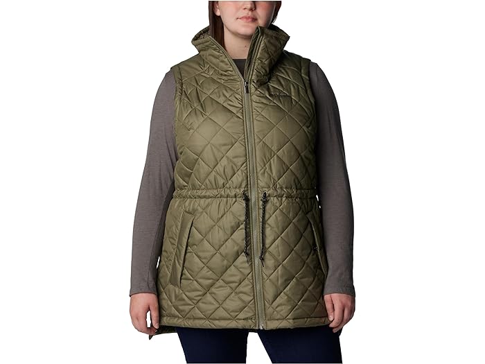 (取寄) コロンビア レディース プラス サイズ コッパー クレスト ミッド ベスト Columbia women Columbia Plus Size Copper Crest Mid Vest Stone Green