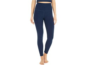 () ӥɥ襬 ǥ ڡ ϥ  ߥǥ 쥮 Beyond Yoga women Beyond Yoga Spacedye High Waisted Midi Leggings Nocturnal Navy