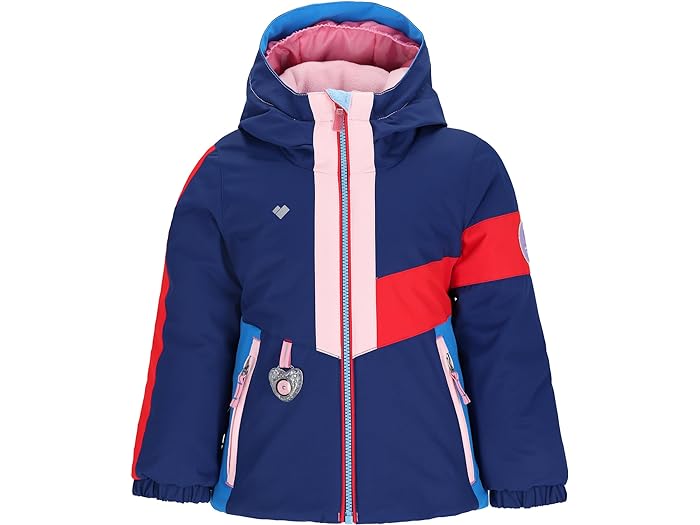 () Хޥ䡼 å 륺 ӥ 㥱å (ȥɥ顼/ȥ å/ӥå å) Obermeyer Kids girls Obermeyer Kids Livia Jacket (Toddler/Little Kids/Big Kids) Navy