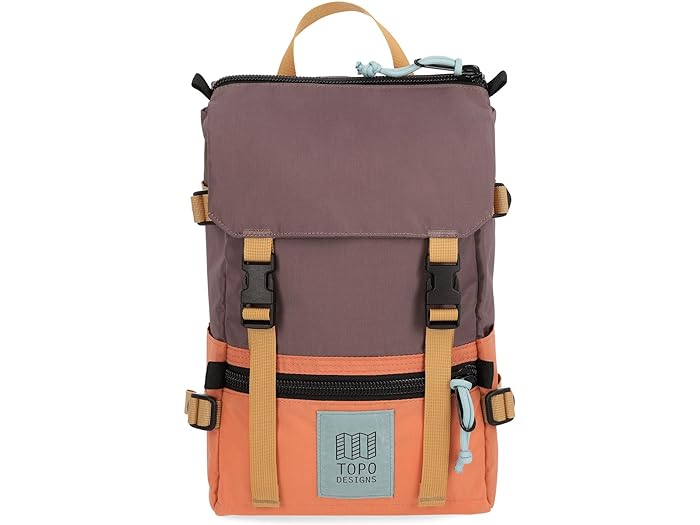 () g|fUC [o[ pbN - ~j Topo Designs Topo Designs Rover Pack - Mini Coral/Peppercorn