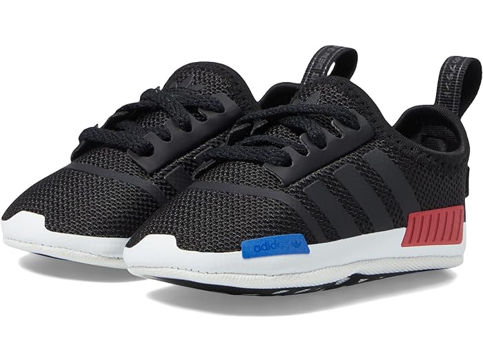 (取寄) アディダス スニーカー キッズ ボーイズ NMD クリブ (インファント/トドラー 2歳 3歳 4歳) 大きいサイズ adidas Originals Kids boys 大きいサイズ adidas Originals Kids NMD Crib (Infant/Toddler) Black/Black/Grey