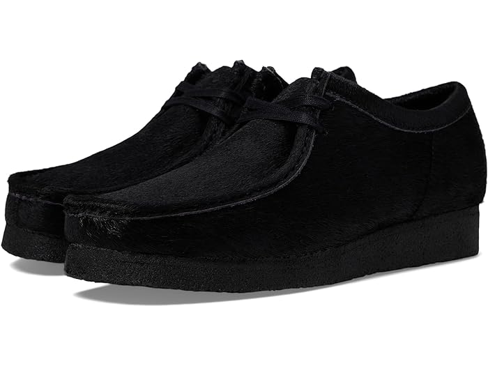 クラークス ビジネスシューズ メンズ (取寄) クラークス メンズ シューズ 靴 ワラビー Clarks men Wallabee Black Hair On