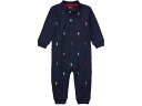 (取寄) ラルフローレン キッズ ボーイズ シフリ ワンピース カバーオール (インファント) Polo Ralph Lauren Kids boys Polo Ralph Lauren Kids Schiffli One-Piece Coverall (Infant) French Navy