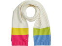 (取寄) ケイトスペード レディース マーブル ケーブル ニット スカーフ Kate Spade New York women Kate Spade New York Marble Cable Knit Scarf Cream