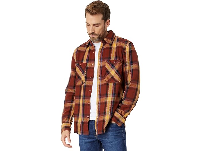 ザ・ノース・フェイス ポロシャツ メンズ (取寄) ノースフェイス メンズ バレー ツイル フランネル シャツ The North Face Men Valley Twill Flannel Shirt Brandy Brown Medium Bold Shadow Plaid