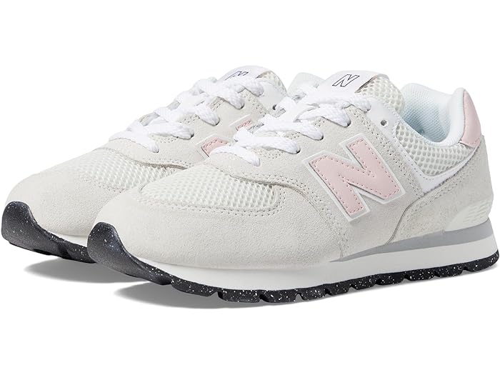 (取寄) ニューバランス キッズ スニーカー ジュニア 子供 靴 ガールズ PC574v1 New Balance Kids PC574v1 (Little Kid) Reflection/Shell Pink