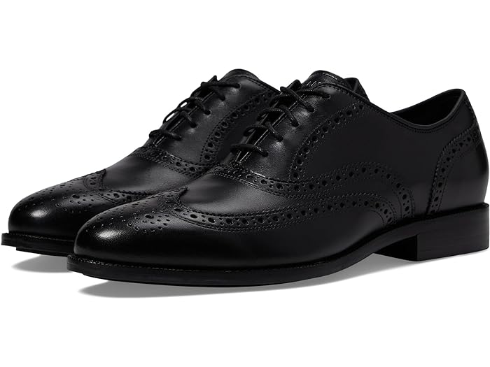 (取寄) コールハーン メンズ ブロードウェイ ウイング ティップ オックスフォード Cole Haan men Cole Haan Broadway Wing Tip Oxford Black/Black