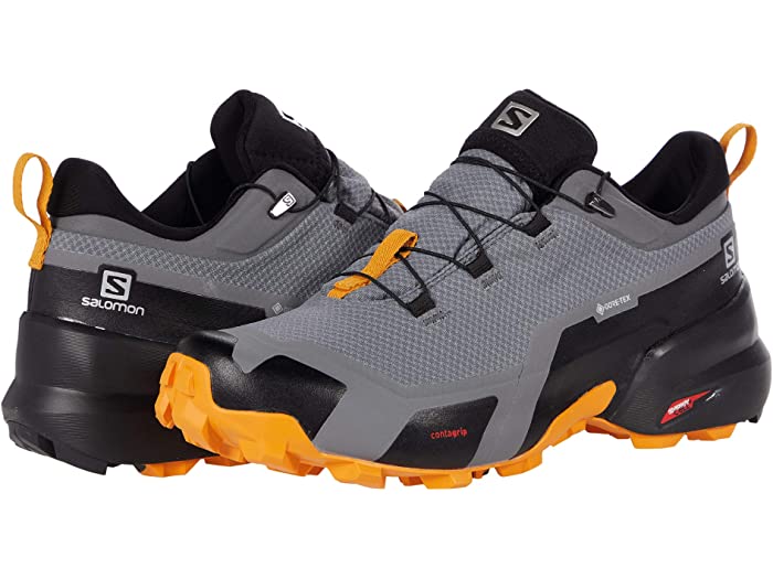 (取寄) サロモン メンズ クロス ハイク Salomon men Cross Hike Gtx Quiet Shade/Black/Butterscotch