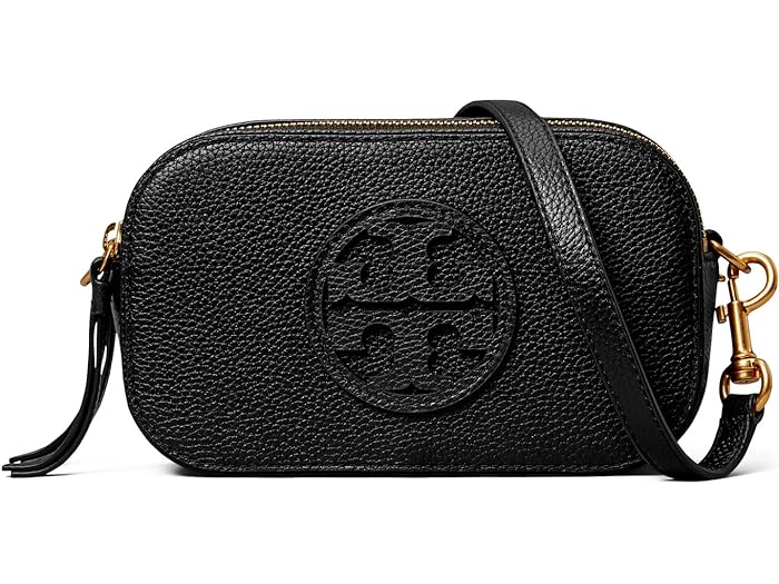 (取寄) トリーバーチ レディース ミラー ミニ クロスボディ バッグ Tory Burch women Tory Burch Miller Mini Crossbody Bag Black